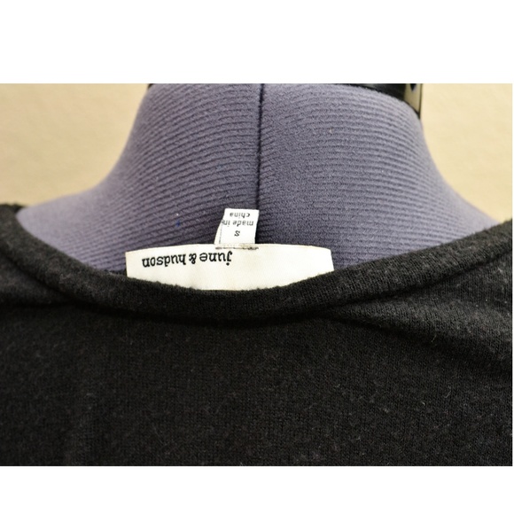 Knot Front Sweater Knit Tee - Picture 3 of 3